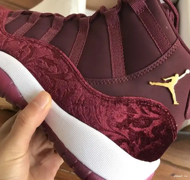 GS AUTHENTIC 11 JORDAN AIR VELVET “HEIRESS” 0528